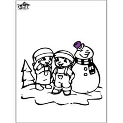 Página para colorir: Boneco de neve (Personagens) #89383 - Páginas para Colorir Imprimíveis Gratuitamente