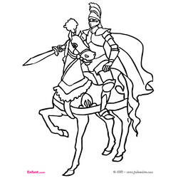 Página para colorir: Cavaleiro (Personagens) #86912 - Páginas para Colorir Imprimíveis Gratuitamente