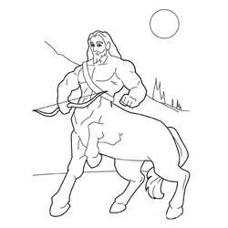 Desenho Centauro (Personagens) #209606 para imprimir e colorir