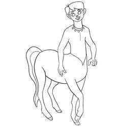 Desenho Centauro (Personagens) #209610 para imprimir e colorir
