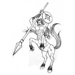 Desenho Centauro (Personagens) #209616 para imprimir e colorir