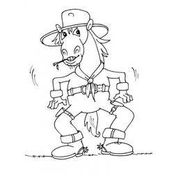 Desenho Cowboy (Personagens) #91565 para imprimir e colorir