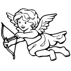 Cupido - Desenhos para colorir gratuitos