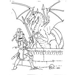 Página para colorir: Dragão (Personagens) #148422 - Páginas para Colorir Imprimíveis Gratuitamente
