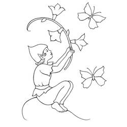Desenho Elfo (Personagens) #193716 para imprimir e colorir