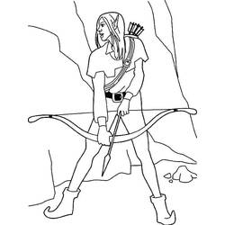 Desenho Elfo (Personagens) #193728 para imprimir e colorir