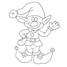 Desenho Elfo (Personagens) #93869 para imprimir e colorir