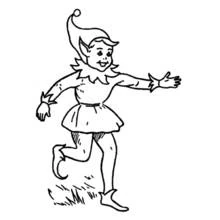 Desenho Elfo (Personagens) #93889 para imprimir e colorir