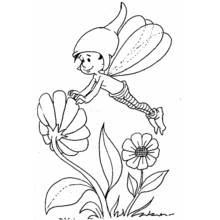 Linda miniatura de Elfo (Personagens) #93962 para colorir e imprimir