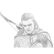 Desenho Elfo (Personagens) #94102 para imprimir e colorir