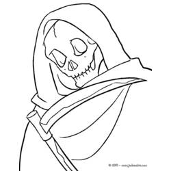 Página para colorir: Esqueleto (Personagens) #147542 - Páginas para Colorir Imprimíveis Gratuitamente
