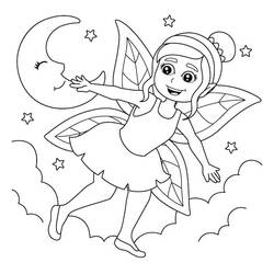 Desenho Fada (Personagens) #172283 para imprimir e colorir