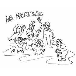 Página para colorir: Família (Personagens) #95195 - Páginas para Colorir Imprimíveis Gratuitamente