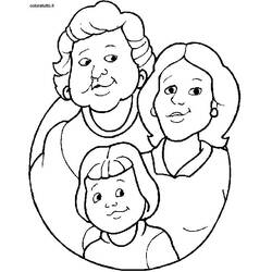 Página para colorir: Família (Personagens) #95226 - Páginas para Colorir Imprimíveis Gratuitamente