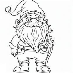 Desenho Gnomo (Personagens) #204863 para imprimir e colorir
