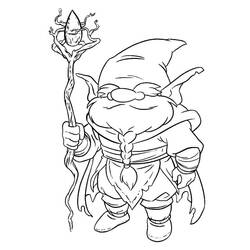 Desenho Gnomo (Personagens) #204874 para imprimir e colorir