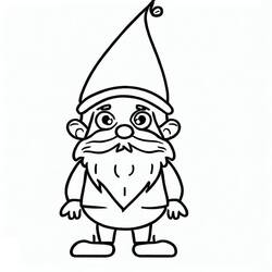 Desenho Gnomo (Personagens) #204876 para imprimir e colorir