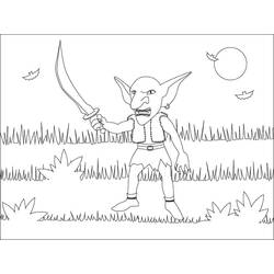 Desenho Goblin (Personagens) #204026 para imprimir e colorir