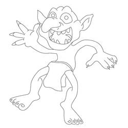 Desenho Goblin (Personagens) #204030 para imprimir e colorir