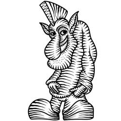 Desenho Goblin (Personagens) #204035 para imprimir e colorir