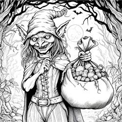 Desenho Goblin (Personagens) #204044 para imprimir e colorir