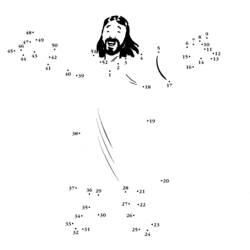 Página para colorir: Jesus (Personagens) #98878 - Páginas para Colorir Imprimíveis Gratuitamente