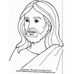 Página para colorir: Jesus (Personagens) #98881 - Páginas para Colorir Imprimíveis Gratuitamente