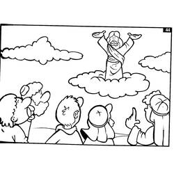 Página para colorir: Jesus (Personagens) #98897 - Páginas para Colorir Imprimíveis Gratuitamente