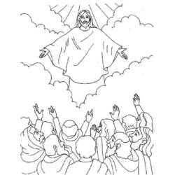 Página para colorir: Jesus (Personagens) #98976 - Páginas para Colorir Imprimíveis Gratuitamente