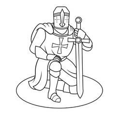 Página para colorir: Middle Ages (Personagens) #201423 - Páginas para Colorir Imprimíveis Gratuitamente