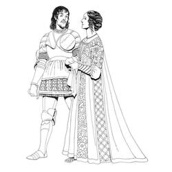 Desenho Middle Ages (Personagens) #201430 para imprimir e colorir