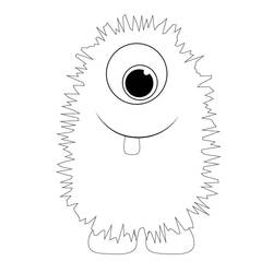 Desenho Monstro (Personagens) #183718 para imprimir e colorir