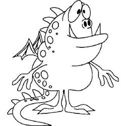 Desenho Monstro (Personagens) #183723 para imprimir e colorir