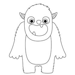 Desenho Monstro (Personagens) #183734 para imprimir e colorir