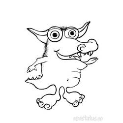 Desenho Monstro (Personagens) #183740 para imprimir e colorir