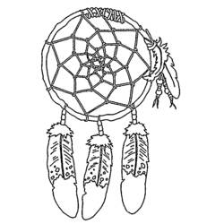 Página para colorir: Nativo Americano (Personagens) #149006 - Páginas para Colorir Imprimíveis Gratuitamente