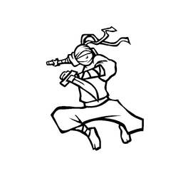 Página para colorir: ninja (Personagens) #148145 - Páginas para Colorir Imprimíveis Gratuitamente