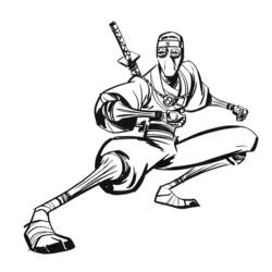 Página para colorir: ninja (Personagens) #148277 - Páginas para Colorir Imprimíveis Gratuitamente