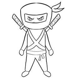 Desenho Ninja (Personagens) #187804 para imprimir e colorir