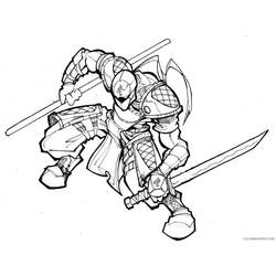 Desenho Ninja (Personagens) #187809 para imprimir e colorir