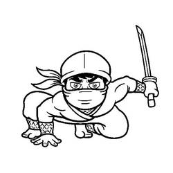 Desenho Ninja (Personagens) #187812 para imprimir e colorir