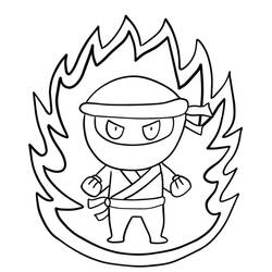 Desenho Ninja (Personagens) #187813 para imprimir e colorir