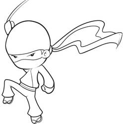 Desenho Ninja (Personagens) #187817 para imprimir e colorir
