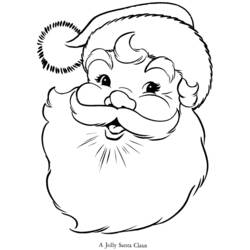 Página para colorir: Papai Noel (Personagens) #104651 - Páginas para Colorir Imprimíveis Gratuitamente