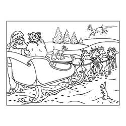 Página para colorir: Papai Noel (Personagens) #104656 - Páginas para Colorir Imprimíveis Gratuitamente
