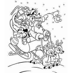 Página para colorir: Papai Noel (Personagens) #104670 - Páginas para Colorir Imprimíveis Gratuitamente