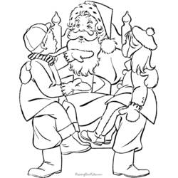 Página para colorir: Papai Noel (Personagens) #104673 - Páginas para Colorir Imprimíveis Gratuitamente