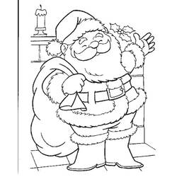 Página para colorir: Papai Noel (Personagens) #104674 - Páginas para Colorir Imprimíveis Gratuitamente