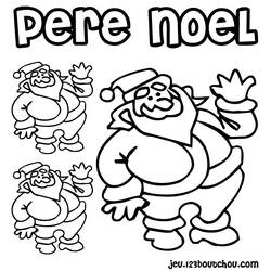 Página para colorir: Papai Noel (Personagens) #104679 - Páginas para Colorir Imprimíveis Gratuitamente