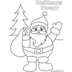 Página para colorir: Papai Noel (Personagens) #104695 - Páginas para Colorir Imprimíveis Gratuitamente